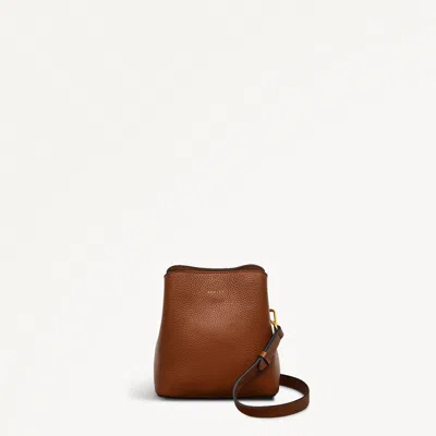 Radley London Womens Leather Dukes Place Small Compartment Cross Body - Medium Brown Small