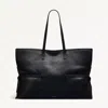 Radley London Womens Leather Fleet Street Large Open Top Shoulder - Black Medium In Black