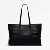 Radley London Womens Leather Fleet Street Medium Open Top Tote - Black Medium In Black