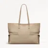 Radley London Womens Leather Fleet Street Medium Open Top Tote - White Medium In White