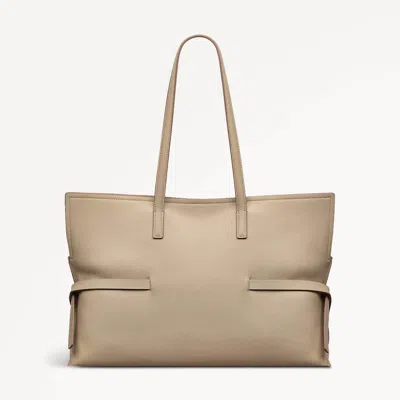Radley London Womens Leather Fleet Street Medium Open Top Tote - White Medium