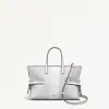 Radley London Womens Leather Fleet Street Small Open Top Crossbody - White Small In White