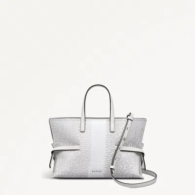 Radley London Womens Leather Fleet Street Small Open Top Crossbody - White Small