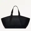 Radley London Womens Leather Freda Lane Large Ziptop Shoulder - Black Large In Black