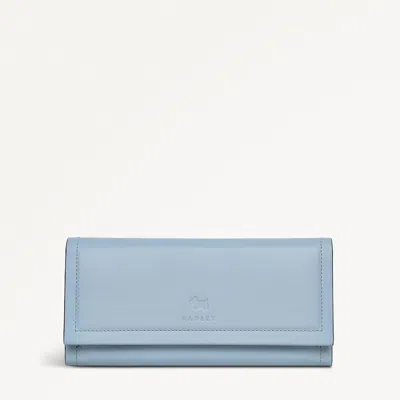 Radley London Womens Leather Heritage Border Large Flapover Matinee - Blue Large