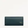 Radley London Womens Leather Heritage Lane Large Flapover Wallet - Green Large In Green