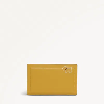 Radley London Womens Leather Heritage Lane Medium Bifold Purse - Gold Medium