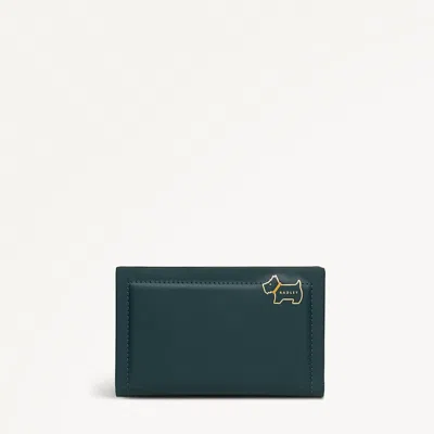 Radley London Womens Leather Heritage Lane Medium Bifold Purse - Green Medium