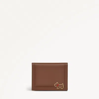 Radley London Womens Leather Heritage Lane Small Card Holder - Brown Small