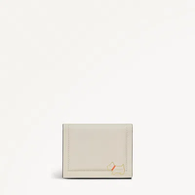Radley London Womens Leather Heritage Lane Small Card Holder - White Small
