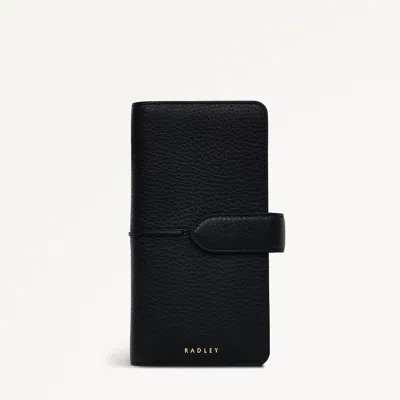 Radley London Womens Leather Hillgate Large Bifold Purse - Black Large