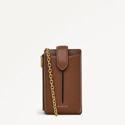 Radley London Womens Leather Hillgate Large Phone Crossbody - Brown Large
