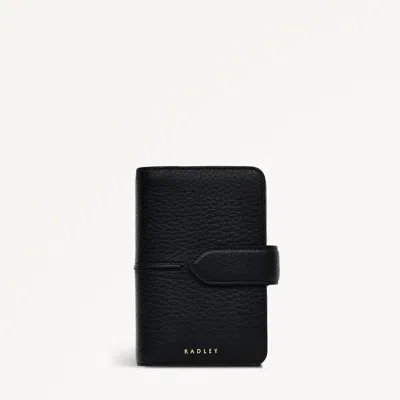 Radley London Womens Leather Hillgate Medium Bifold Purse - Black Medium