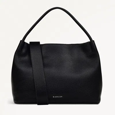 Radley London Womens Leather Ivydale Road Medium Ziptop Grab - Black Medium
