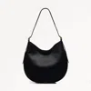 Radley London Womens Leather Kensington Place Open Top Shoulder - Black Medium In Black