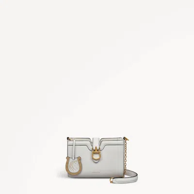 Radley London Womens Leather Kentucky Derby Ss25 Small Ziptop Cross Body - Natural Small In Brown