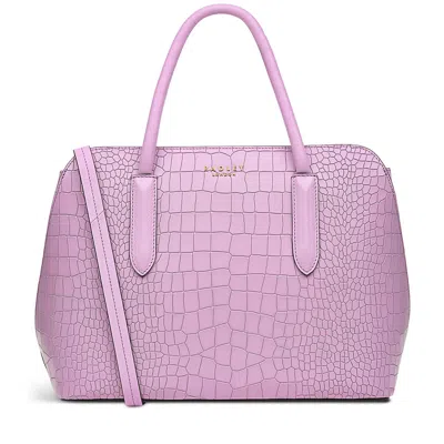 Radley London Womens Leather Liverpool Street 2.0 Medium Ziptop Multiway - Pink
