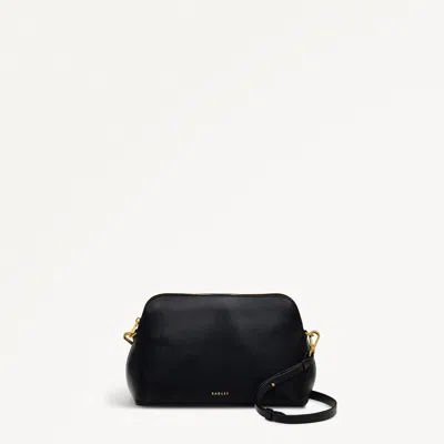 Radley London Womens Leather Liverpool Street 3.0 Medium Ziptop Crossbody Black Medium Ziptop Crossbody - Black