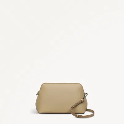 Radley London Womens Leather Liverpool Street Medium Ziptop Cross Body - Natural Medium In Brown