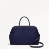Radley London Womens Leather Liverpool Street Medium Ziptop Grab - Blue Medium In Blue