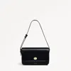 Radley London Womens Leather Magpie Lane Small Flapover Shoulder - Black Small In Black