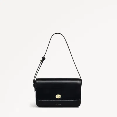 Radley London Womens Leather Magpie Lane Small Flapover Shoulder - Black Small