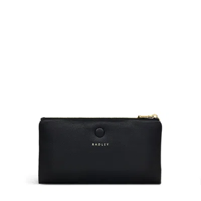 Radley London Womens Leather Mallow Street Large Bifold Wallet - Black Large