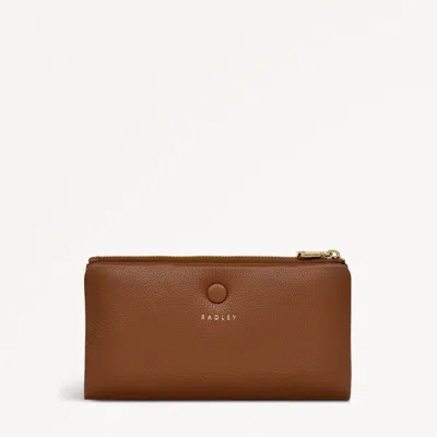 Radley London Womens Leather Mallow Street Large Bifold Wallet - Brown Large