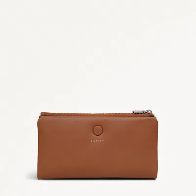 Radley London Womens Leather Mallow Street Large Bifold Wallet - Beige Large In Sand