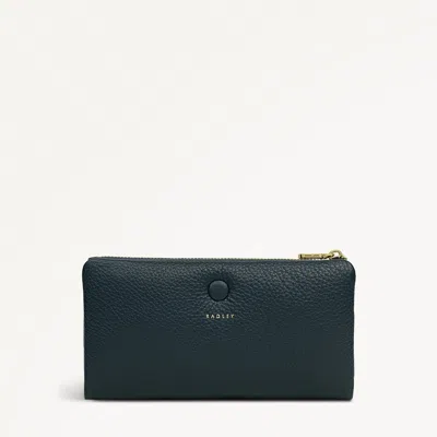 Radley London Womens Leather Mallow Street Large Bifold Wallet - Green Large