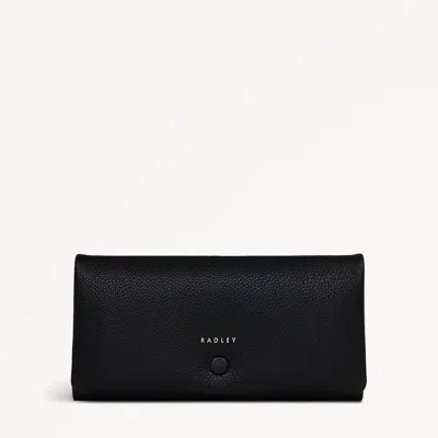 Radley London Womens Leather Mallow Street Large Flapover Matinee - Black Large