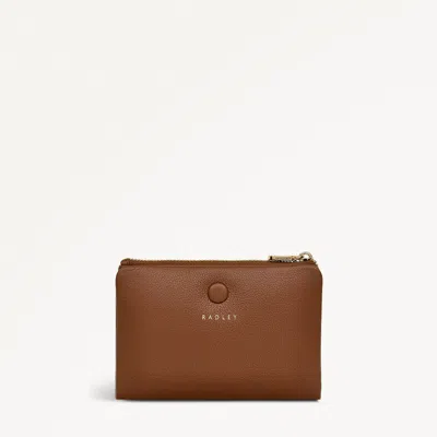 Radley London Womens Leather Mallow Street Medium Bifold Wallet - Brown Medium