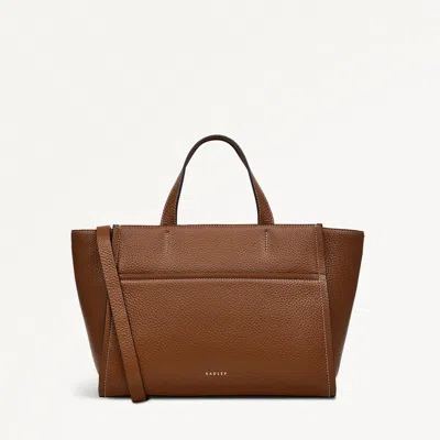 Radley London Womens Leather Oak Street Medium Ziptop Grab - Brown Medium