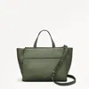 Radley London Womens Leather Oak Street Medium Ziptop Grab - Green Medium In Green