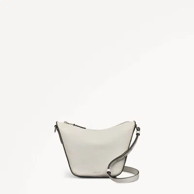 Radley London Womens Leather Oak Street Small Ziptop Cross Body - White Small