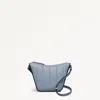 Radley London Womens Leather Oak Street Small Ziptop Crossbody - Blue Small In Blue