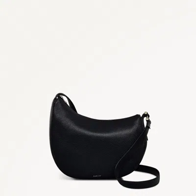 Radley London Womens Leather Pemberton Row Large Ziptop Cross Body - Black Large