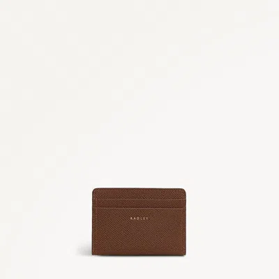 Radley London Womens Leather Picton Place Small Card Holder - Brown Card Holders