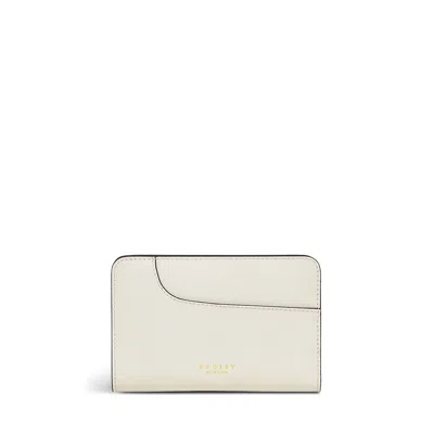 Radley London Womens Leather Pockets 2.0 Medium Bifold Purse - White Medium
