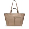 Radley London Silt Leather Beige Tote Bag In Brown