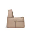 Radley London Womens Leather Pockets Icon Small Ziptop Crossbody - Natural Small In Brown