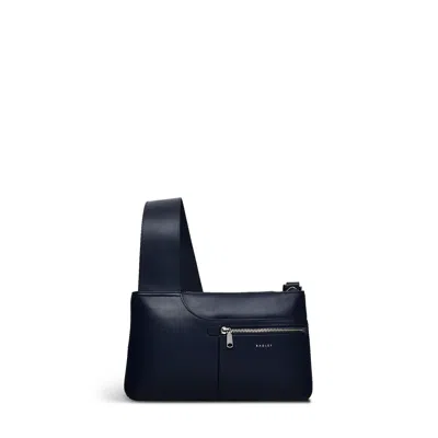 Radley London Womens Leather Pockets Icon Small Ziptop Crossbody - Navy Small In Blue