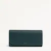 Radley London Womens Leather Pockets Large Bifold Wallet - Green Large In Green