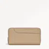 Radley London Womens Leather Pockets Large Zip Around Matinee - Natural Large In Brown