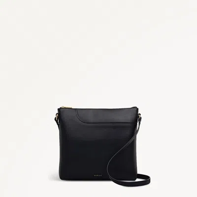 Radley London Womens Leather Pockets Large Ziptop Ns Cross Body - Black Large