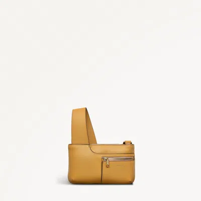 Radley London Womens Leather Pockets Mini Ziptop Cross Body - Brown Mini