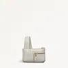 Radley London Womens Leather Pockets Mini Ziptop Cross Body - White Mini In White