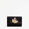 Radley London Womens Leather Robin Robin Medium Flapover Wallet Black - Black Medium In Black