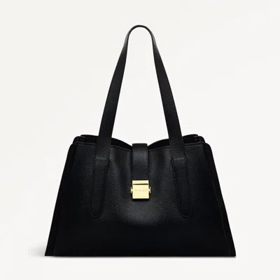 Radley London Womens Leather Sloane Street Large Ziptop Shoulder - Black Large