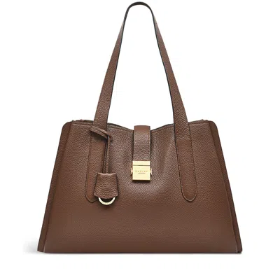 Radley London Womens Leather Sloane Street Large Ziptop Shoulder - Brown Large